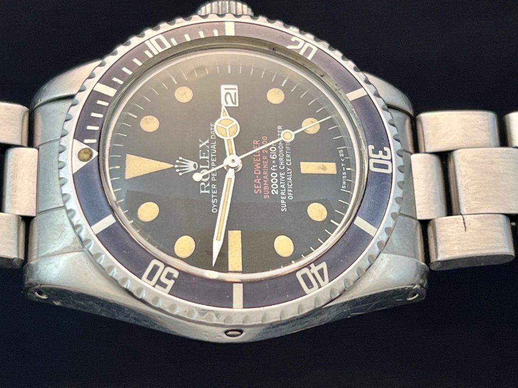 Rolex sea dweller doppia clearance scritta rossa