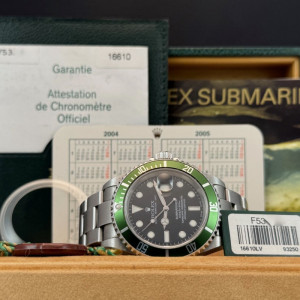 SUBMARINER GHIERA VERDE FULL SET